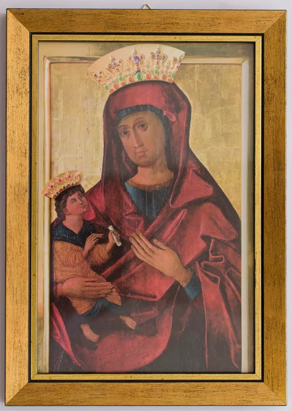 Ikona Matki Bożej Łaskawej w ramce